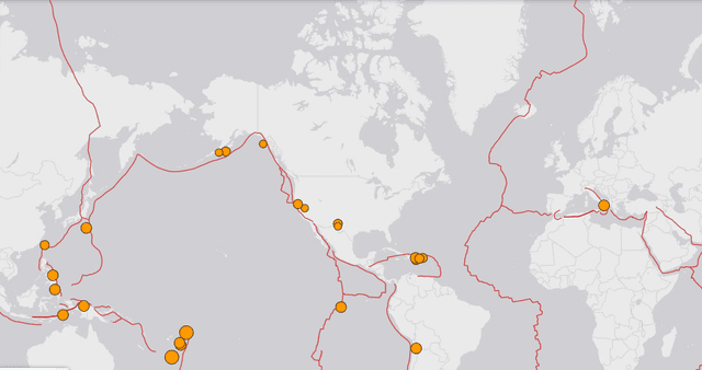 Global Seismic Activity: Recent Earthquakes Shake Up Regions Worldwide